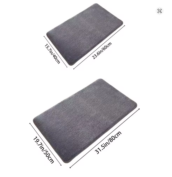 Anti Slip Super Absorbent Non Slip Bath Floor Mat