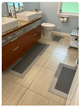 Super Absorbant, Quick Dry Non Slip Magic Bathroom Floor Mat